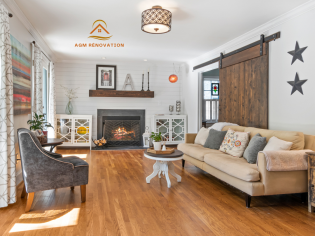 White Grey Photo Before & After Home Interior Design Carousel Instagram Post